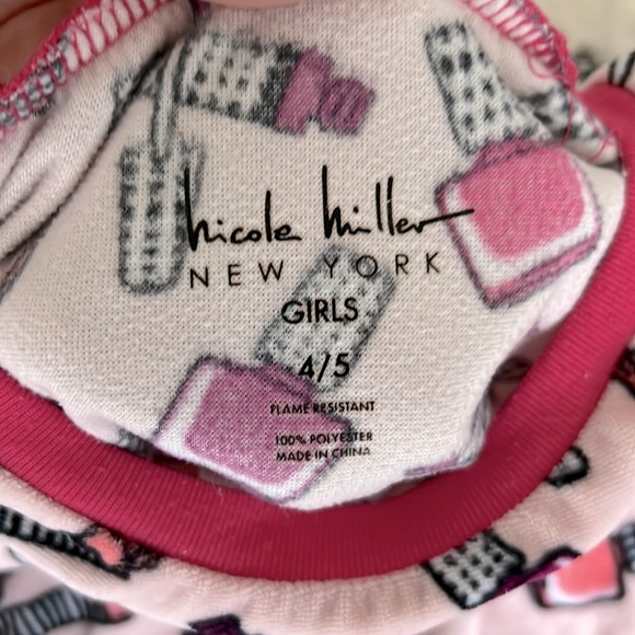 Kids PJ Bundle XS | Disney Ariel PJ’s & Nicole Miller - Picture 5 of 5